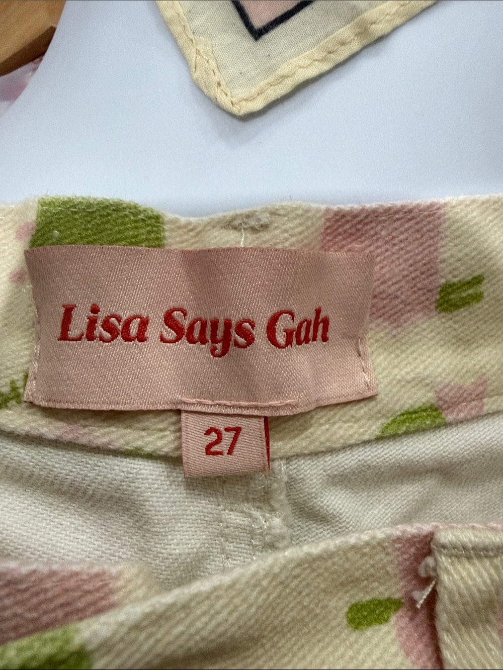 Lisa Says Gah Robyn High-Rise Wide-Leg Jean Size 27 - Picture 4 of 6
